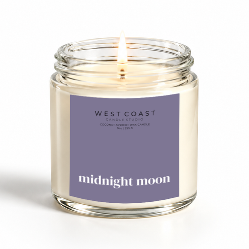 Midnight Moon Candle